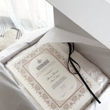 Nikkah certificate in English: vellum paper